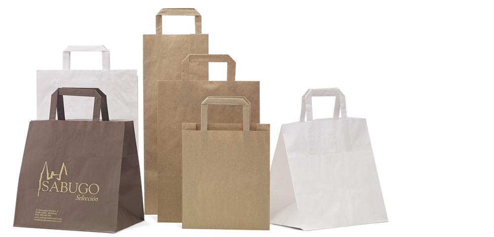Bolsas con asa plana