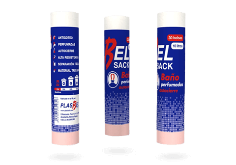 Bolsas de basura 39×40 Belsack Blancas