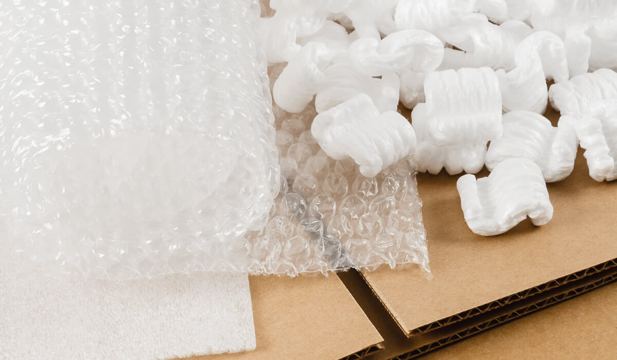 Plástico de burbujas para embalajes y Protección de paquetería.